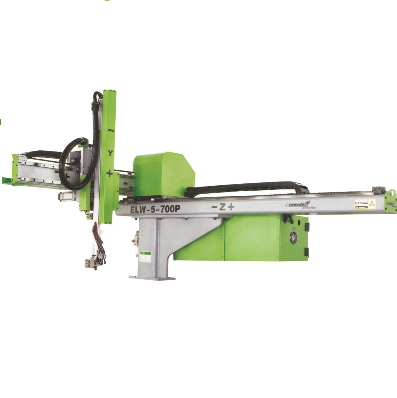 Hang-type full servo robot